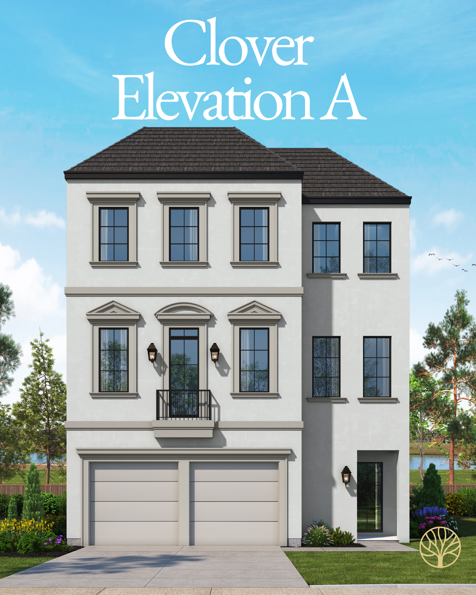 Clover Elevation A floorplan
