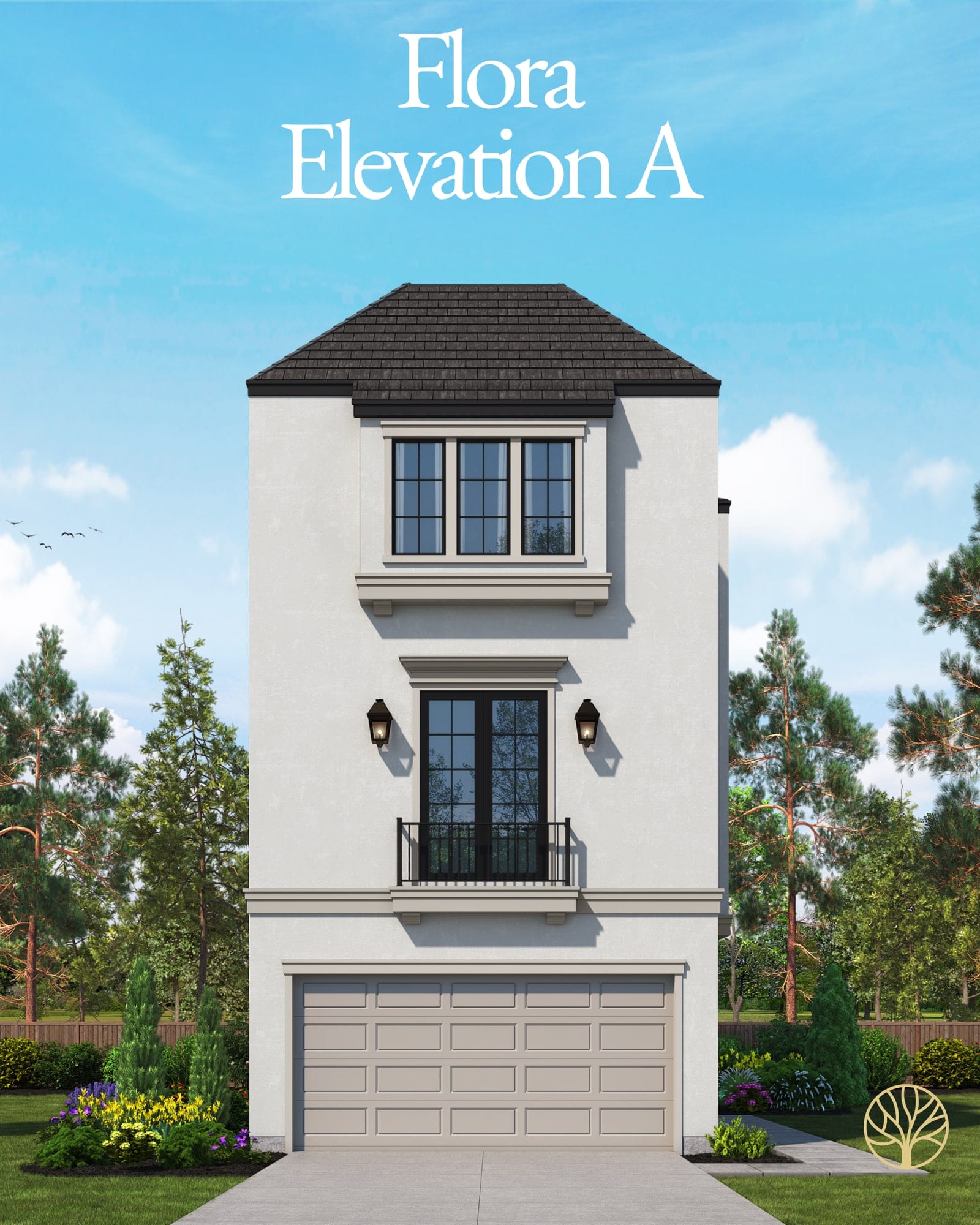 Flora Elevation A floorplan
