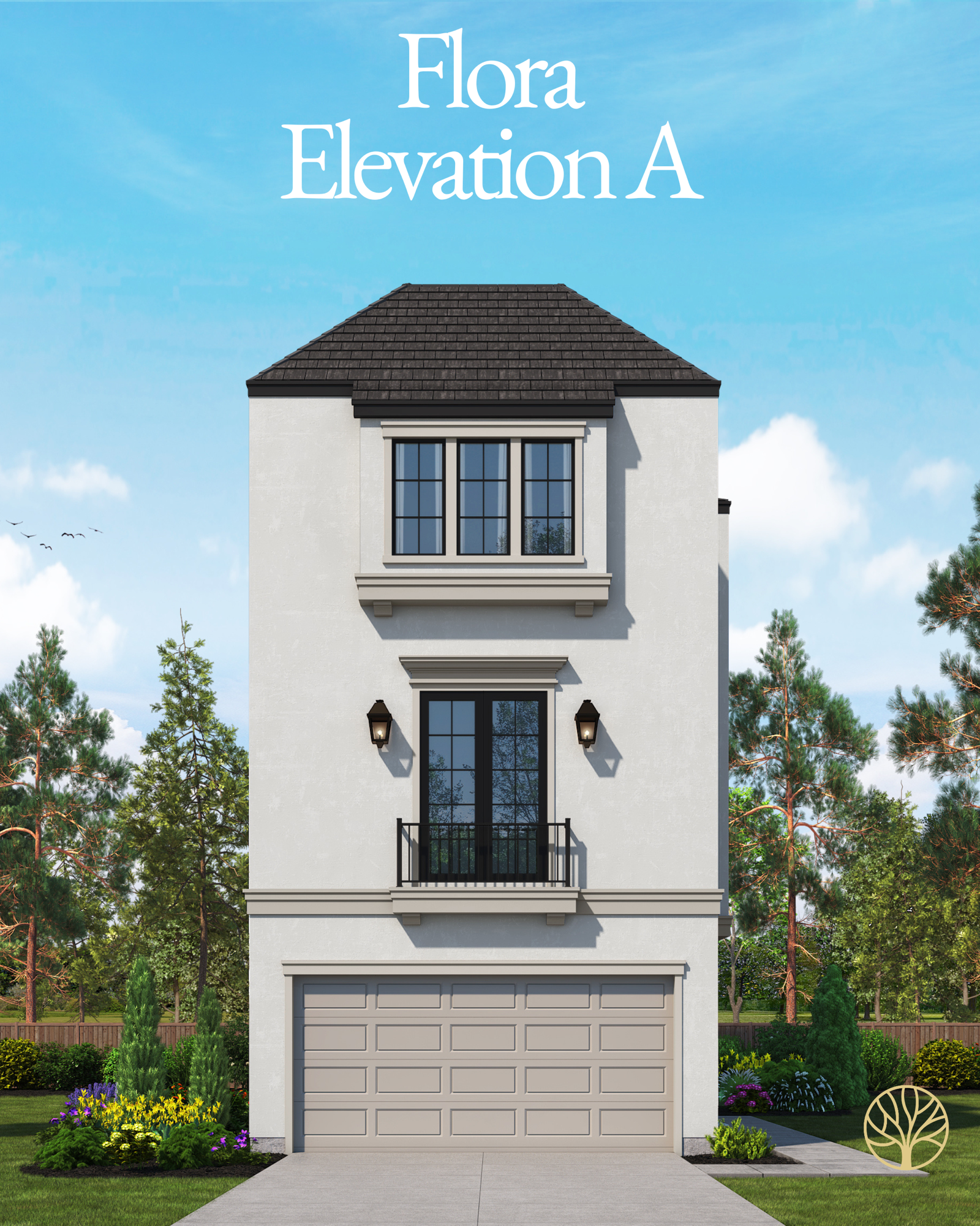 Flora Elevation A floorplan