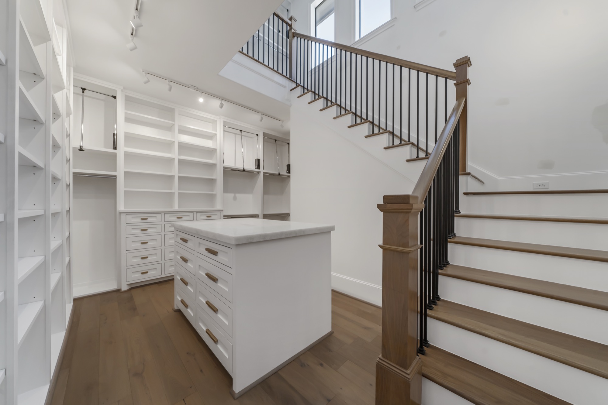 Built-in luxury wardrobe in a Psalms Fine Homes residence